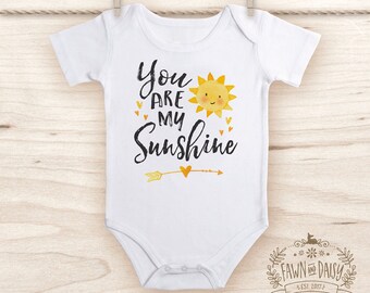 You Are My Sunshine Onesie® - Baby Shower Gift - Unisex Onesie® - Unisex Baby Shower Gift
