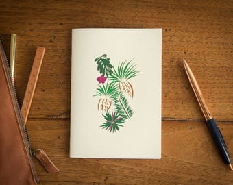 Cahier, notebook, notebook Aloha fruity, made in Provence