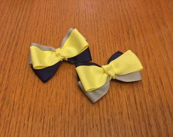 5 Pack Baby Front Tail Bows