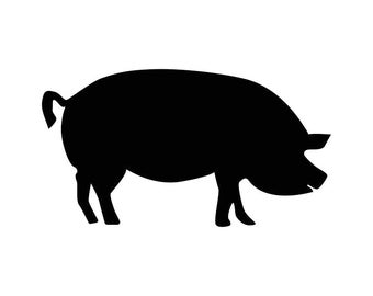 Download Pig vector | Etsy