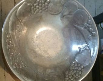 Antique Wilton Pewter Bowl.