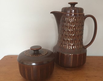 Wedgewood pennine tea pot and sugar bowl