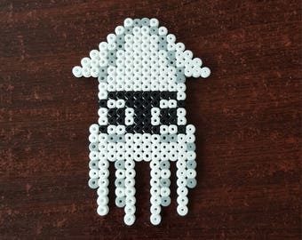 Blooper Super Mario Pixel Bead Art
