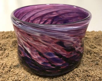 Hand Blown Glass Bowl