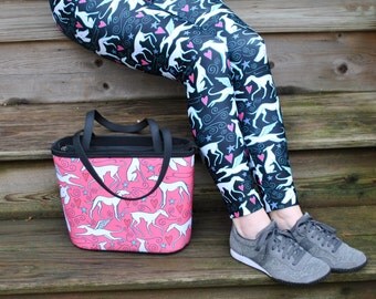 Greyhound Leggings - Whippet - Galgo - Italian Greyhound - Dog Lover - Dog Apparel - Greyhound - Capri & Full Length - Yoga - Dog Leggings