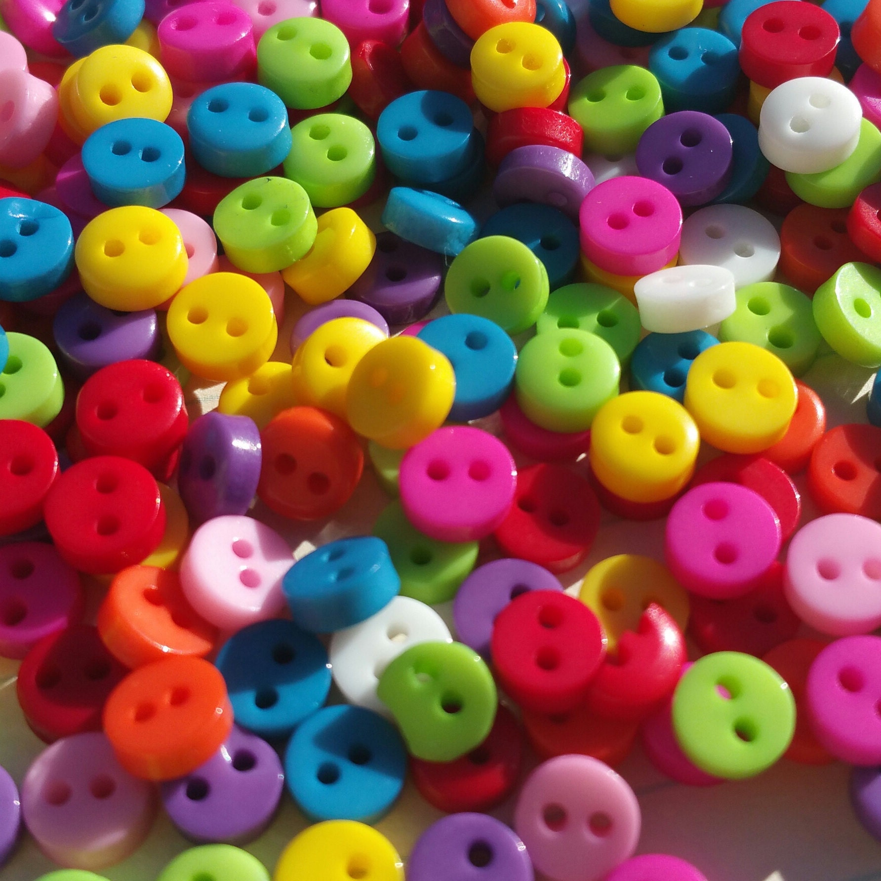 Buttons Trims Twill Tape Cluny Lace Wood by LittleRedCottage