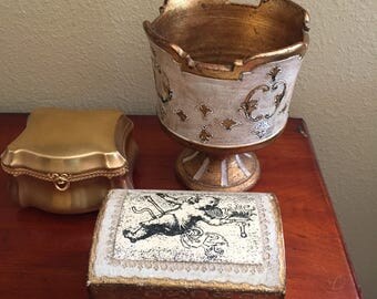 Florentia box with cherub