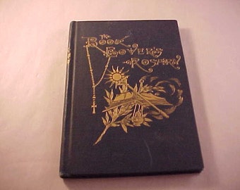 1885 The Book Lover's Rosary Hardcover Book