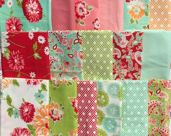 Scrumptious Bonnie & Camille moda fabric 17 FQ set OOP HTF Please Read
