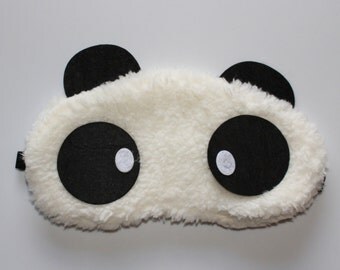 Brides Maids gifts, Valentine's Day gift super soft eye mask panda mask panda eye mask perfect for a new bride, Wedding night pajamas nighty