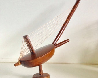 Vintage Reproduction Wooden String Instrument