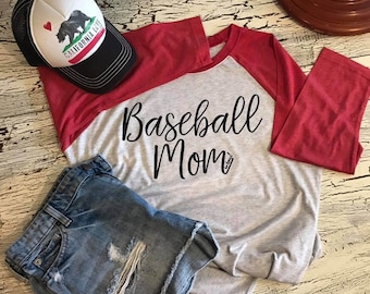 Baseball Mom Raglan