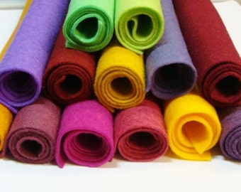 Eclectic 13 Color Pack Wool Felt Blend Sheets