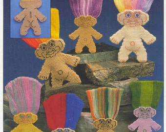 Troll Plastic Canvas Pattern (Instant Download)