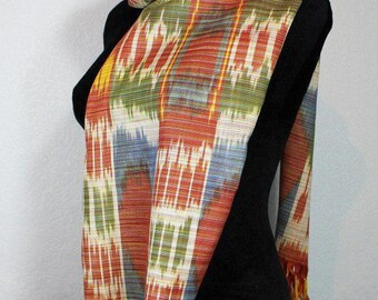 Ikat Scarf, Scarf, Sc111
