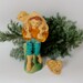 Vintage shepard boy and lamb figurines