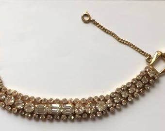 Vintage Exquisite Rhinestone Bracelet