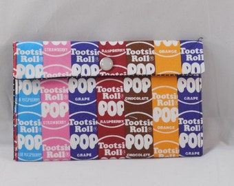 Fabric Pouch Made With Tootsie Pop Inspired Fabric