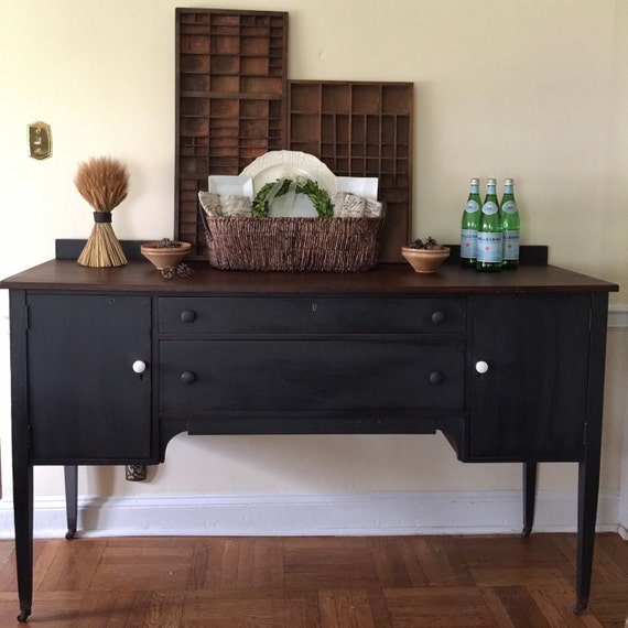 Vintage Farmhouse Sideboard Farmhouse Buffet Rustic