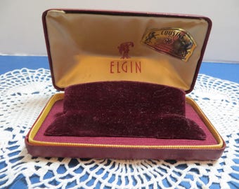 Vintage Elgin Watch Presentation Box