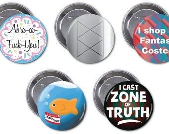 Adventure Zone 2 1/4" pinback buttons