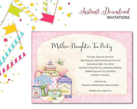 Addressing Bridal Shower Invitations To Mother And Daughter 7