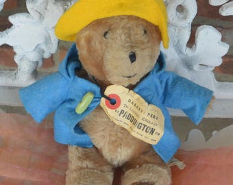 Paddington Bear, Small - Eden Toys, Peru to England - Vintage - Fabulous!