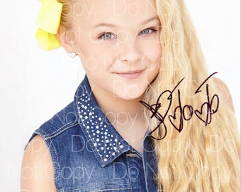 JoJo Siwa signed Dance Moms 8X10 photo picture poster autograph RP 1