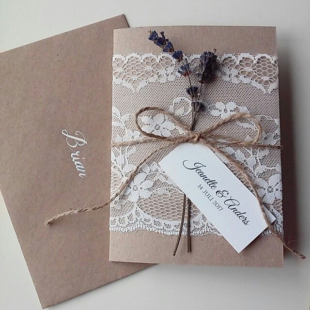 Custom Handmade Invitations by InvitatiiCouture on Etsy