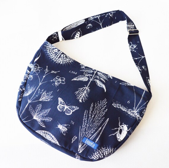 White blue bike crossbody bag bike messenger by imolabynoemiimola