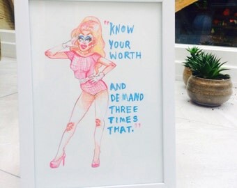Trixie Mattel - Rupaul's Drag Race Print