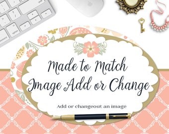 Add or Change Image-Add or Change out an Image From a Premade Set-Customize a Premade Logo,Shop Set,Facebook Set or Business Card