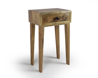 Mid Century Modern Nightstand | End Table | Rustic Nightstand | Modern Furniture | Modern Nightstand | Reclaimed Wood Furniture