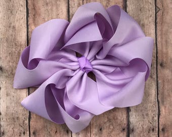 Large hair bow, octopus bow, double double bow, back to school bow,