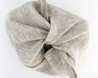 Azuma bukuro / bento project, produce, gift bag in linen