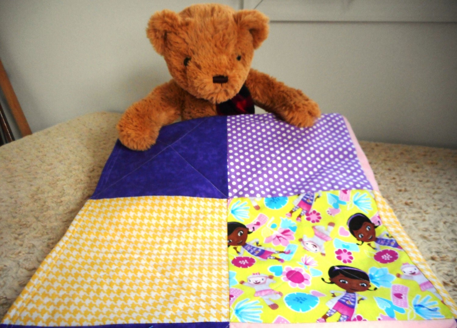 Baby Quilt Designer Baby Girl Quilt Modern Baby Blanket