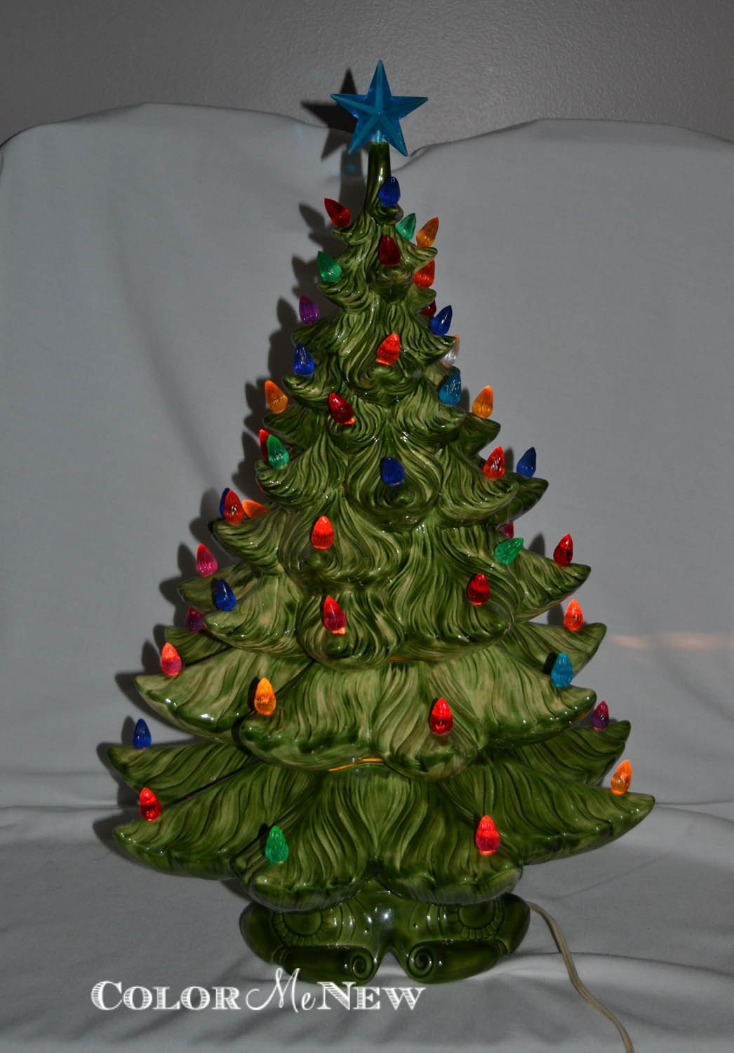 vintage musical ceramic christmas tree with plastic vintage musical ceramic christmas tree with plastic