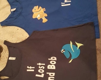 Finding Nemo Disney Couple Shirts
