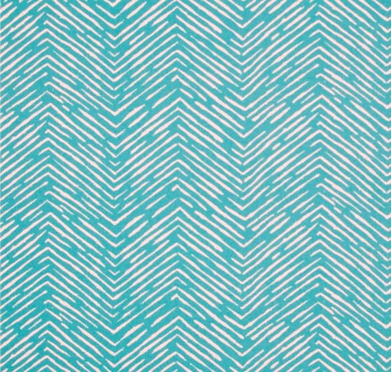 Turquoise Basket Weave Outdoor Fabric Designer Home Decor Fabric ...  $12.00