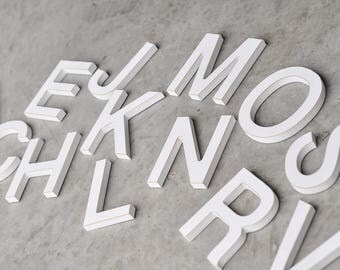 Custom Wooden Letter Magnets