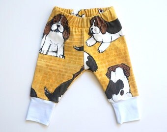 Baby boy leggings - gender neutral baby gift - dog lover gift for baby - baby girl clothes - baby leggings - hipster baby - beagle gift