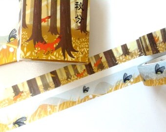 Autumn washi tape
