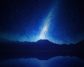 Milky Way Galaxy. Space Print/Poster. (4007)