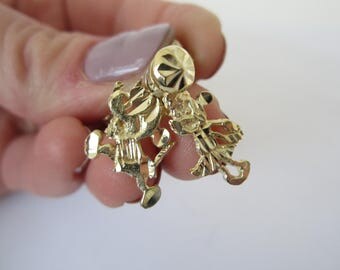 Minnie Mouse Ring, Mickey Mouse Ring, Minnie and Micky, Disney Ring, Spinning Ring, Gold Spinning Ring, Disney Spinning Ring