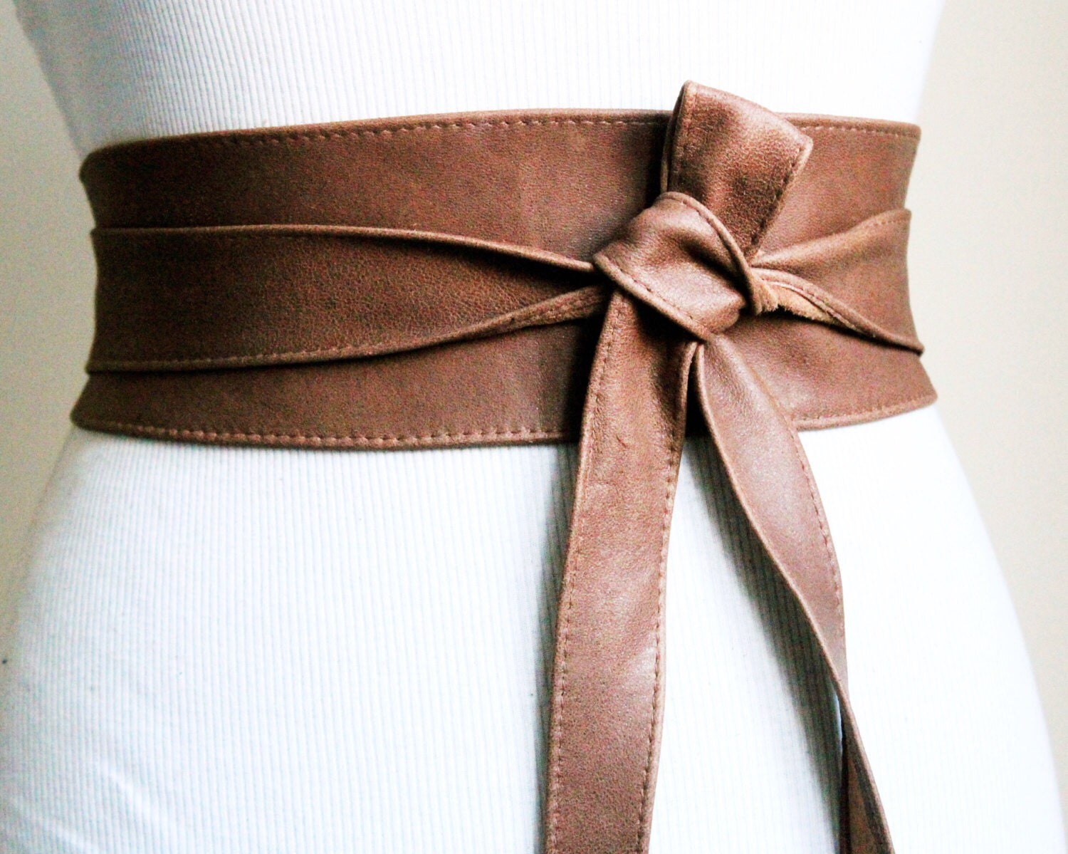 brown sash belt