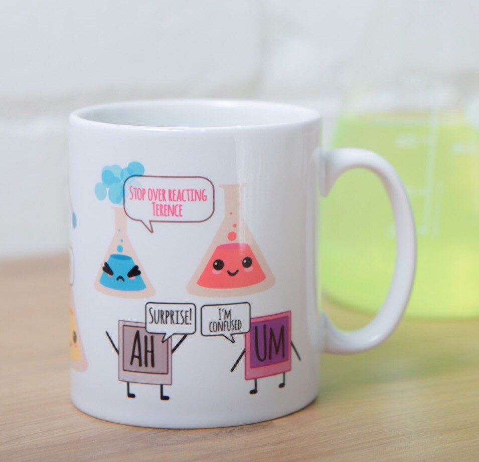 Cute science mug ideal for scientists and coffee lovers Gift