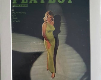 Original Playboy cover in mount May 1966