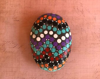 Dot painted rocks | Etsy