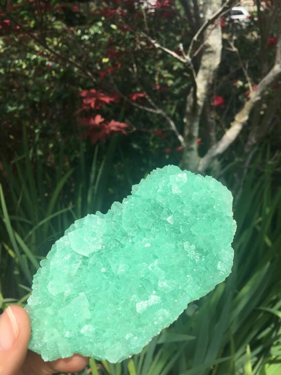Green Halite Crystal 75 gm Australia Mineral Specimens