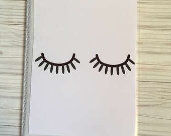 Lashes sticker book Sticker organizer sticker storage sticker album Perfect planner accessory for planner stickers and more!